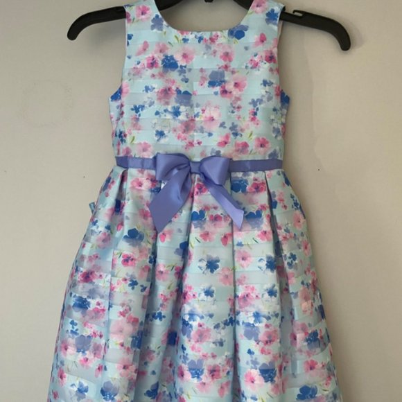 Girls' Iona Michelle Floral Dress perfect for Easter- Size 5 - Picture 1 of 6